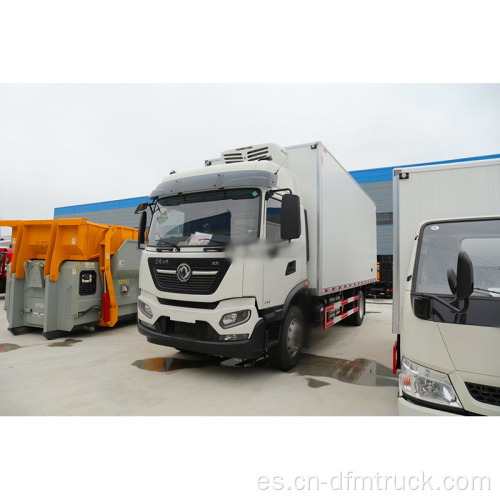 Camión congelador refrigerado Van Box para transporte de carne